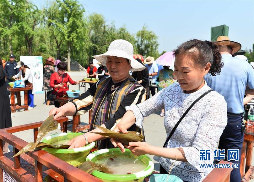#(社會(huì))(2)山東棗莊:首屆中華端午文化節(jié)啟動(dòng)
